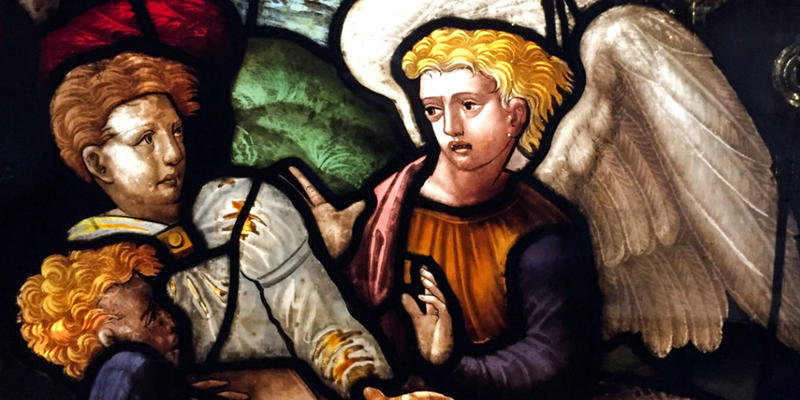 web3 STAINED GLASS ANGEL ARTWORK Victoria Museum - Aleteia.org - Italiano STAINED GLASS ANGEL