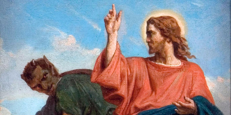 THE TEMPTATION OF CHRIST BY THE DEVIL