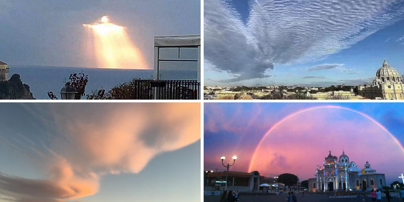 nuvens sinais