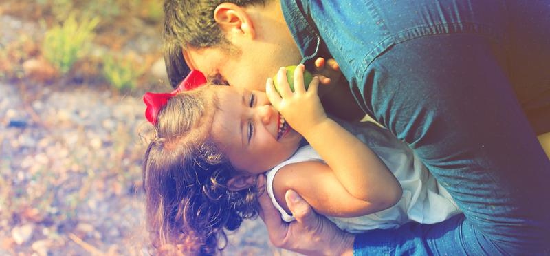 father, daughter,