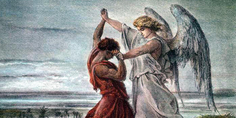 JACOB WRESTLING WITH THE ANGEL