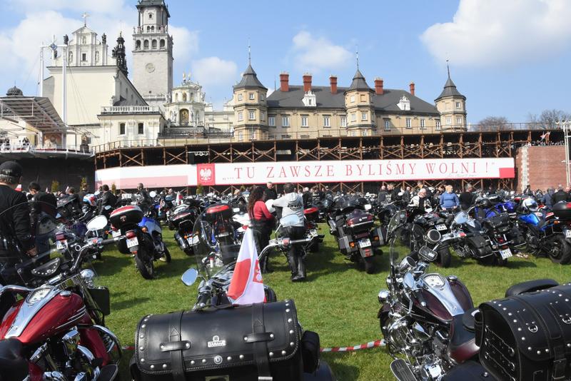 MOTOCYKLIŚCI NA JASNEJ GÓRZE