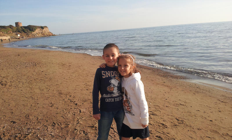 FILIPPO B. CON EMMA B.