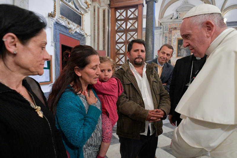 pope francis gipsy