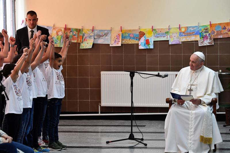 PAPIEŻ FRANCISZEK W VRAZHDEBNEJ
