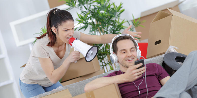 couple arguing