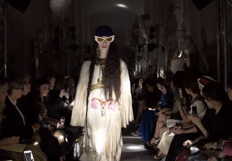 MODEL UTERO GUCCI