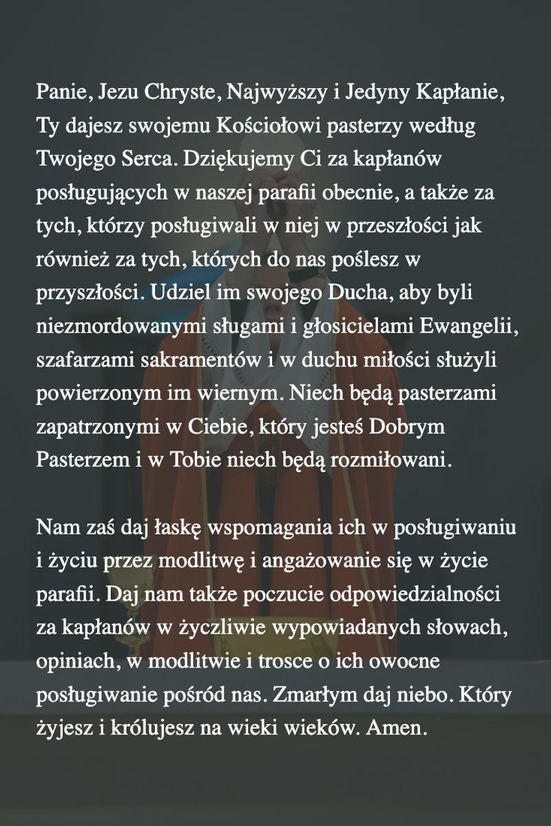 modlitwa_za_parafialnych_kaplanow.png - Aleteia Polska Modlitwa za księży parafialnych