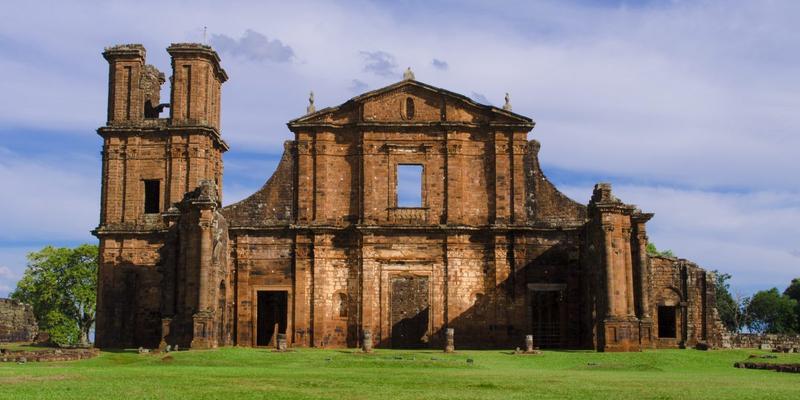 Façade of São Miguel das Missões.