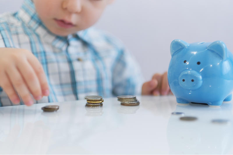 child money piggy bank