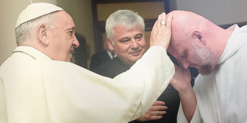ADAM SZUSTAK U PAPIEŻA FRANCISZKA