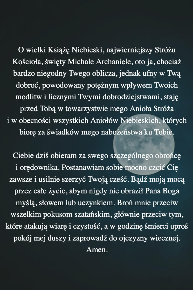 modlitwa_do_michala_archaniola.png - Aleteia Polska Modlitwa do św. Michała Archanioła