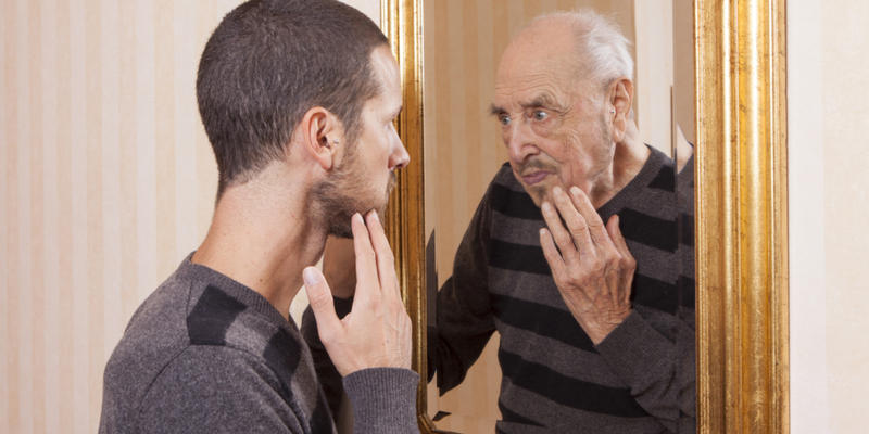 YOUNG, OLD, MIRROR