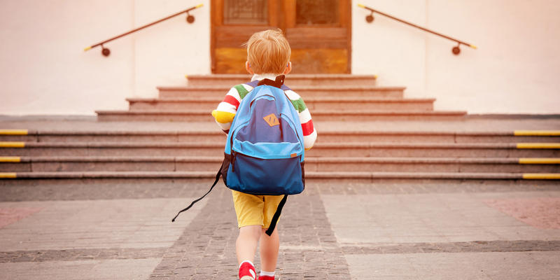 CHILD, BACKPACK, SCHOOL