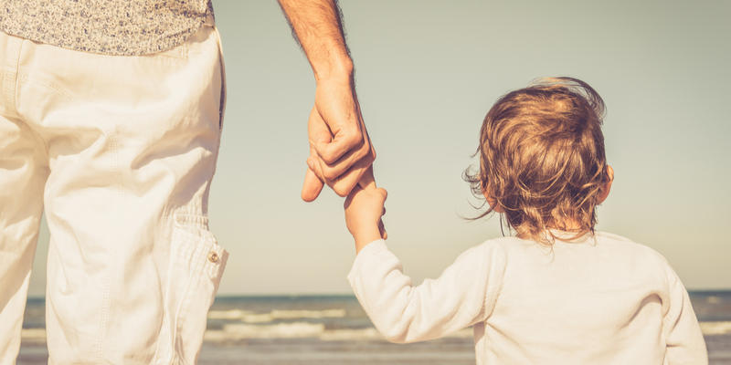 FATHER, CHILD, HAND