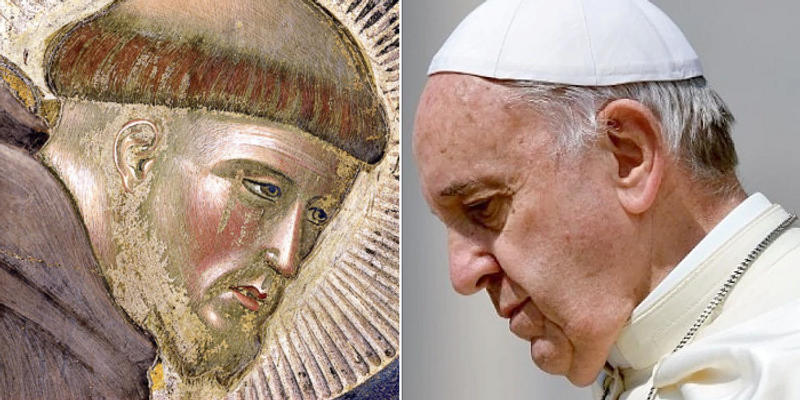 São Francisco e Papa Francisco