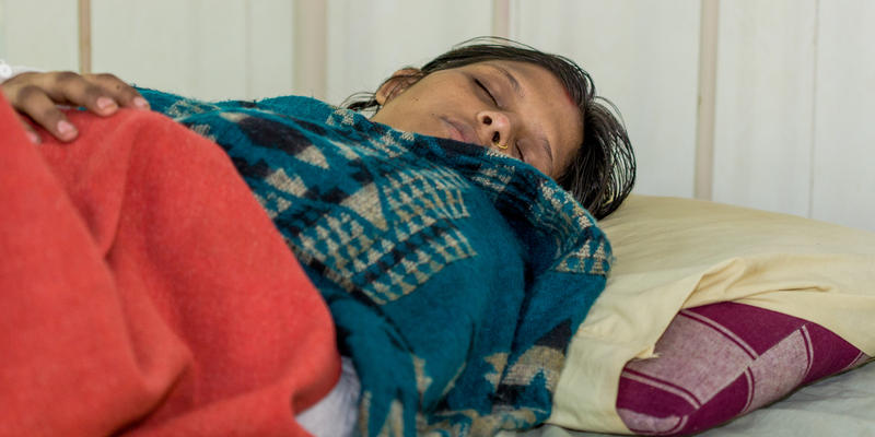 WOMAN, HOSPITAL, INDIA