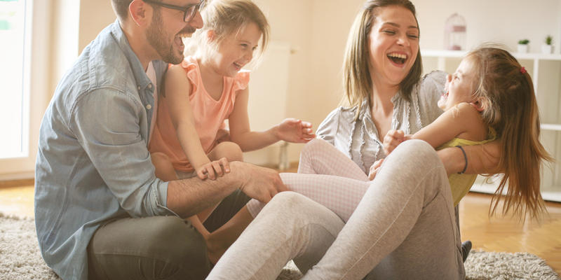 HAPPY, FAMILY, HOME