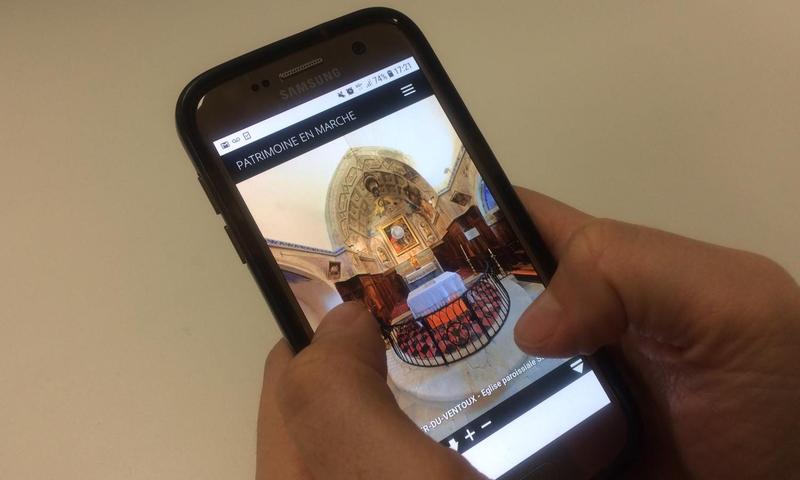 Application Patrimoine en marche