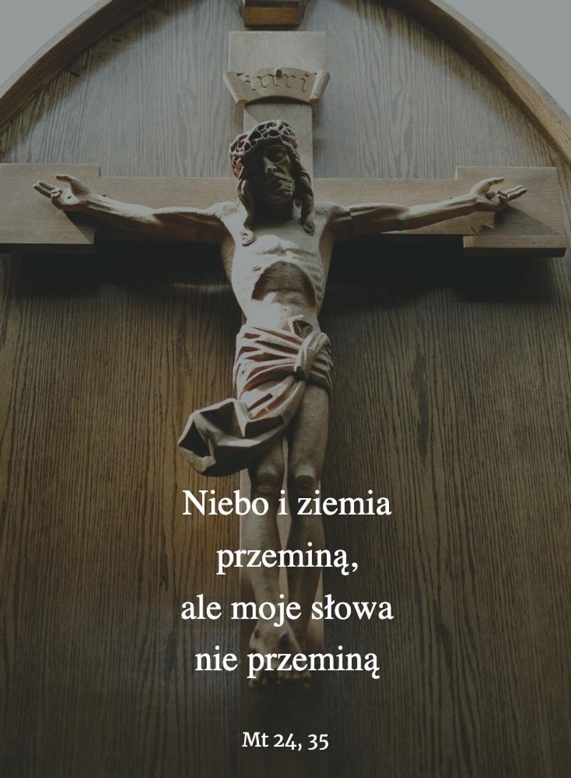 Cytat z Biblii [MT 24,35]