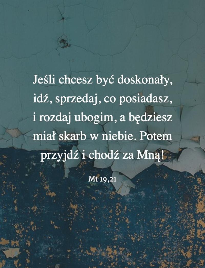 Cytat z Biblii [Mt 19,31]
