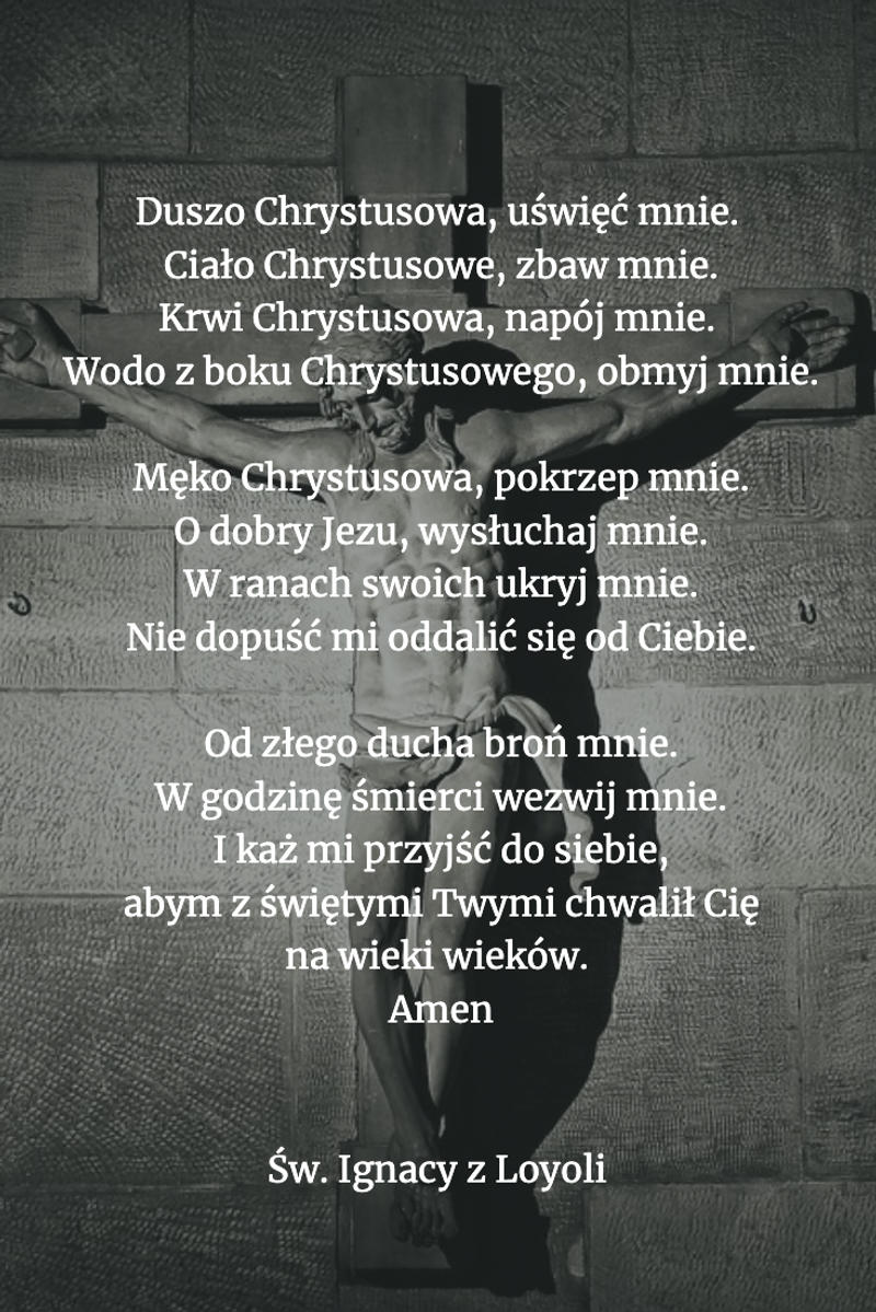 modlitwa-duszo-chrystusowa.png - Aleteia Polska