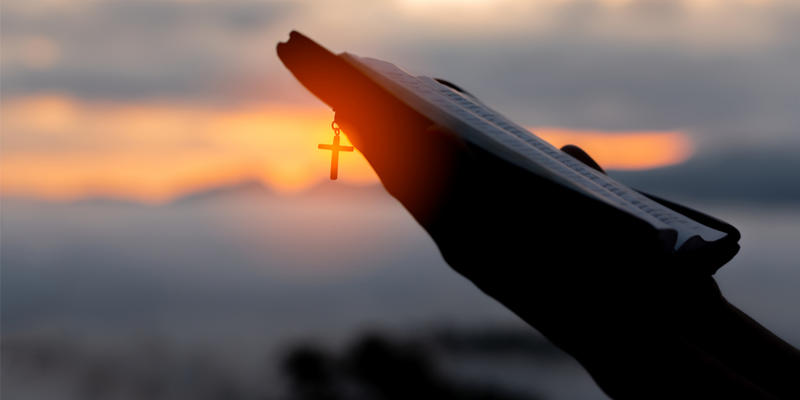 Bible - Pray - Cross