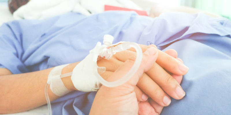 HOSPITAL, MAN, WOMAN