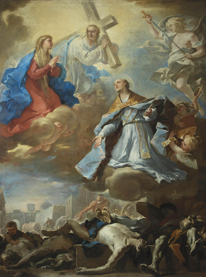 San Gennaro intercedant pour la peste