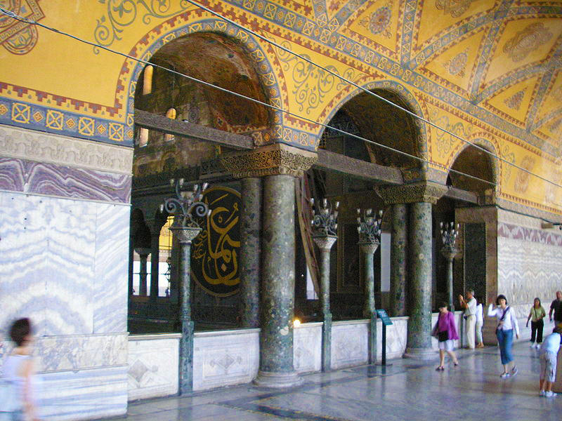 Empress_loge_Hagia_Sophia