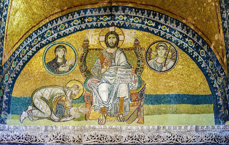 Hagia Sophia Imperial Gate mosaic