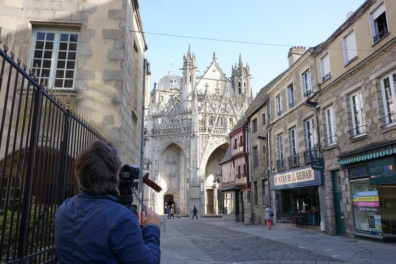 Tournage Secret d'Histoire Thérèse