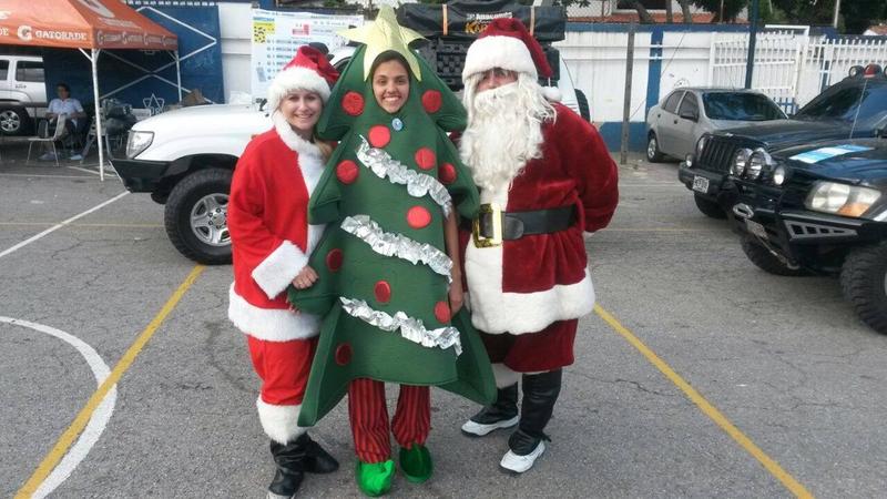 SANTA EN LAS CALLES