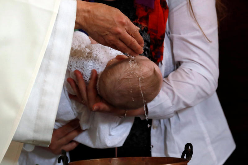 bapteme d'un enfant