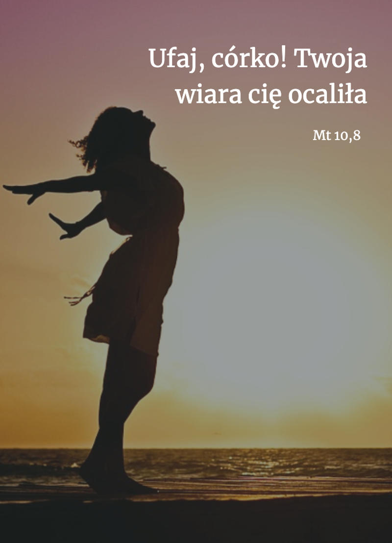 Cytat z Biblii [Mt 10,8]
