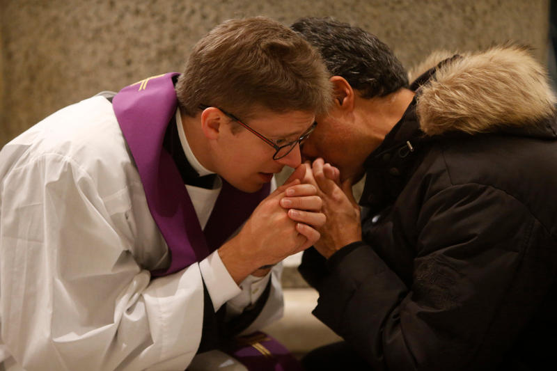 PRIEST, CONFESSION, MAN