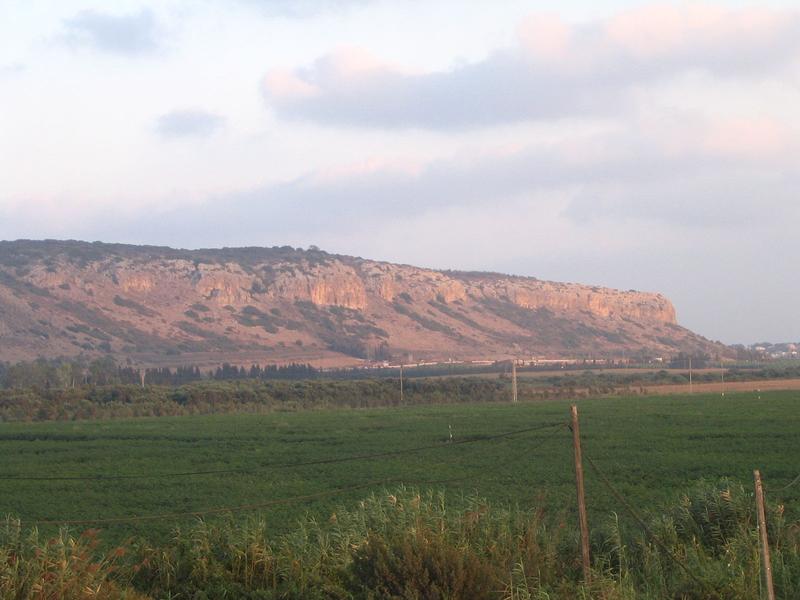 Vue du mont Carmel