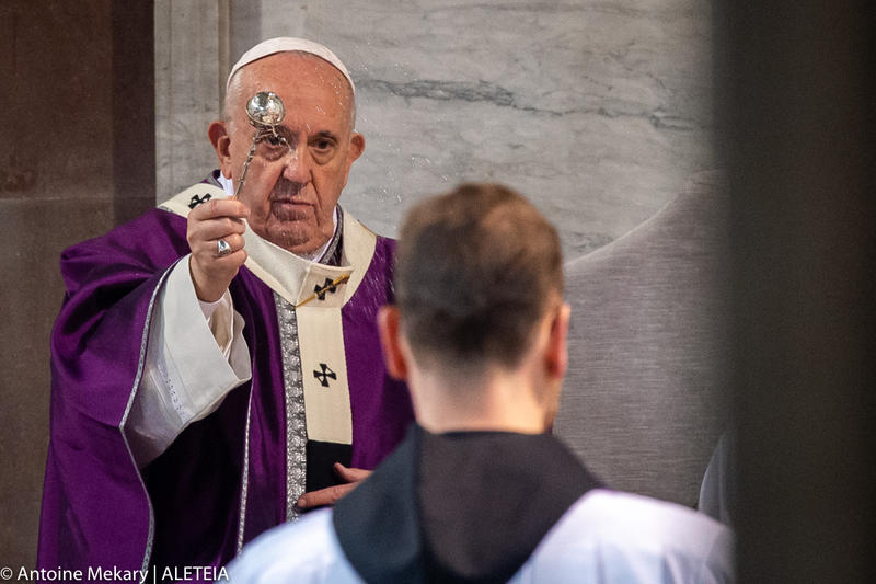 POPE ASH WEDNESDAY