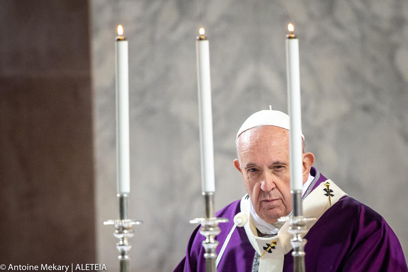 POPE ASH WEDNESDAY