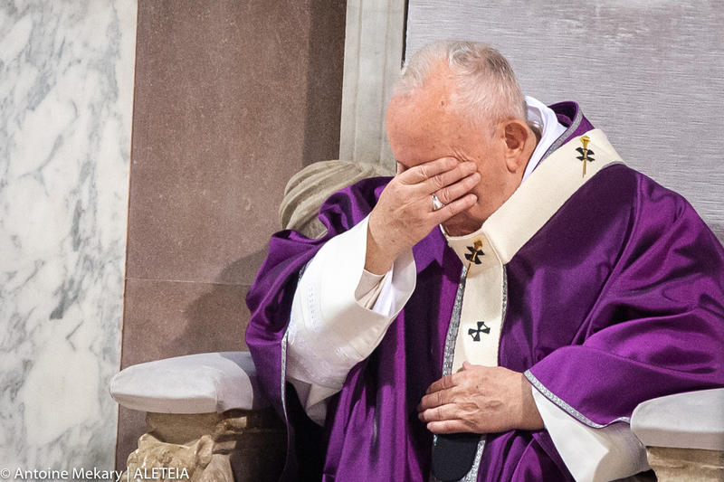 POPE ASH WEDNESDAY
