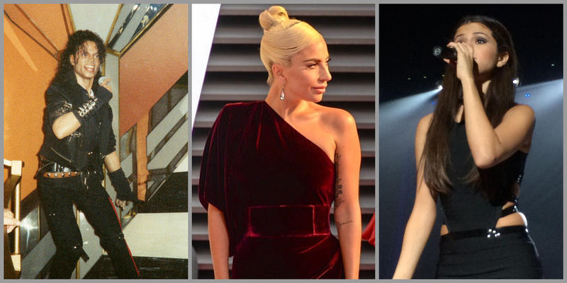 MICHAEL JACKSON; LADY GAGA; SELENA GOMEZ