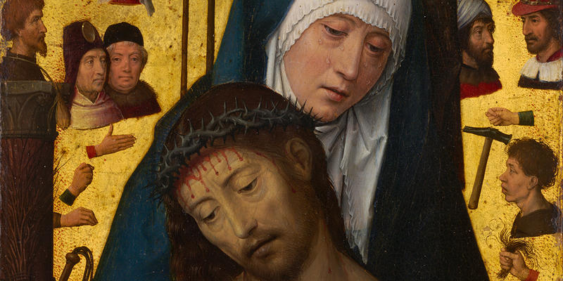 THE MAN OF SORROWS IN THE ARMS OF THE VIRGIN