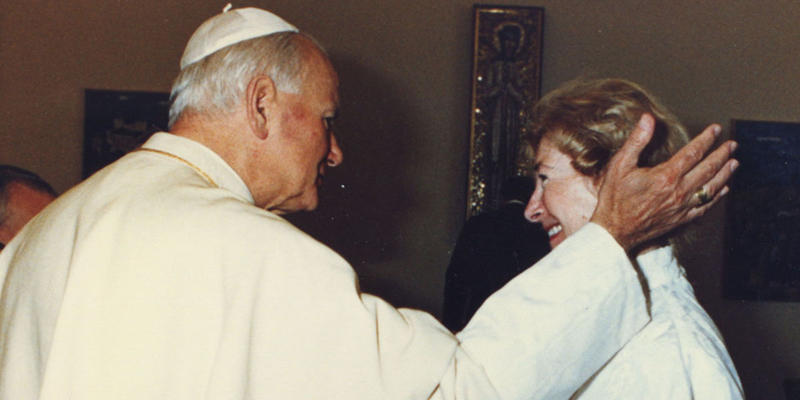 ANNA TYMIENIECKA, JAN PAWEŁ II