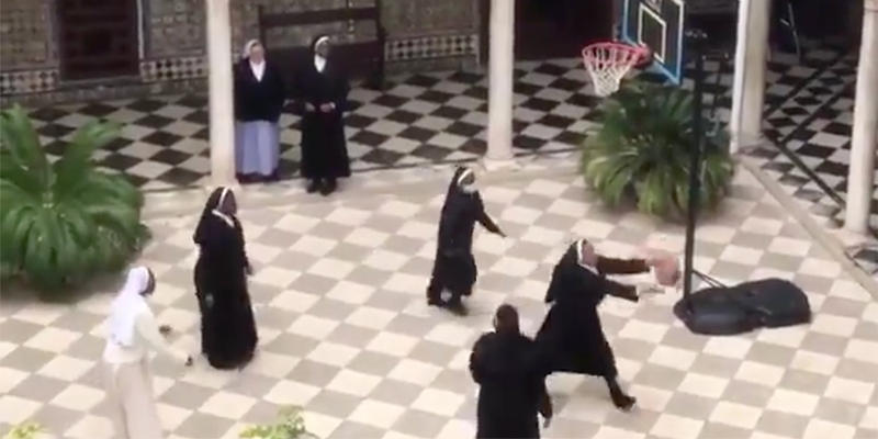 BASKETBALL NUNS