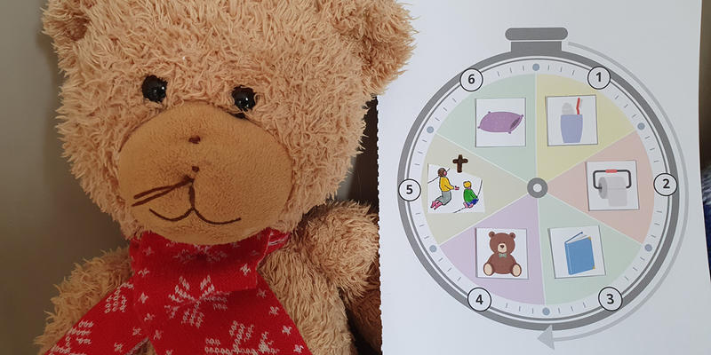 Horloge des routines (Eyrolles)