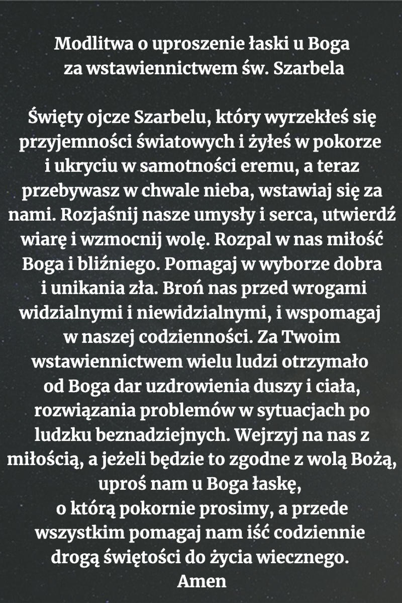 Modlitwa-o-uproszenie-łaski-u-Boga-za-wstawiennictwem-św.-Szarbela.png - Aleteia Polska