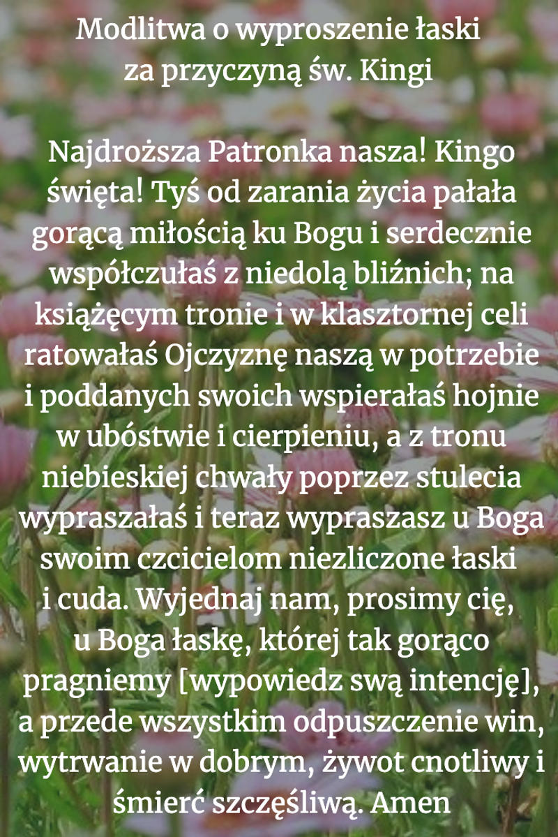 Modlitwa-o-wyproszenie-łaski-za-przyczyną-św.-Kingi-.png - Aleteia Polska