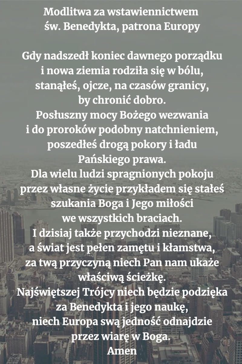 Modlitwa-za-wstawiennictwem-św.-Benedykta-patrona-Europy.png - Aleteia Polska