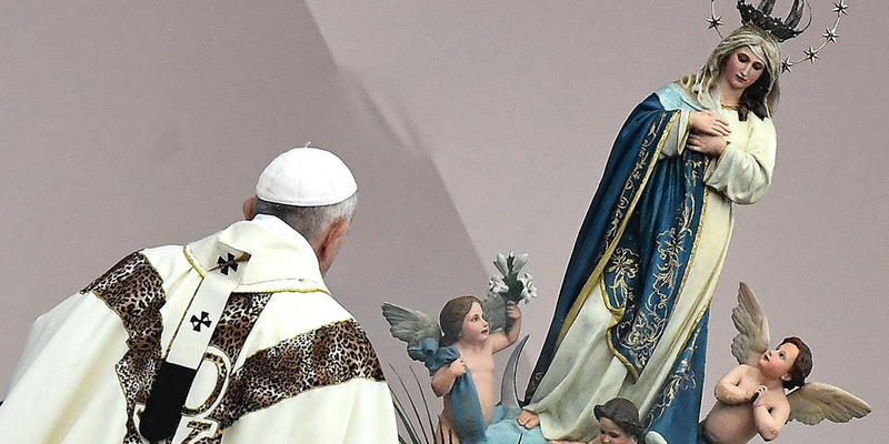 PAPIEŻ FRANCISZEK O MARYI