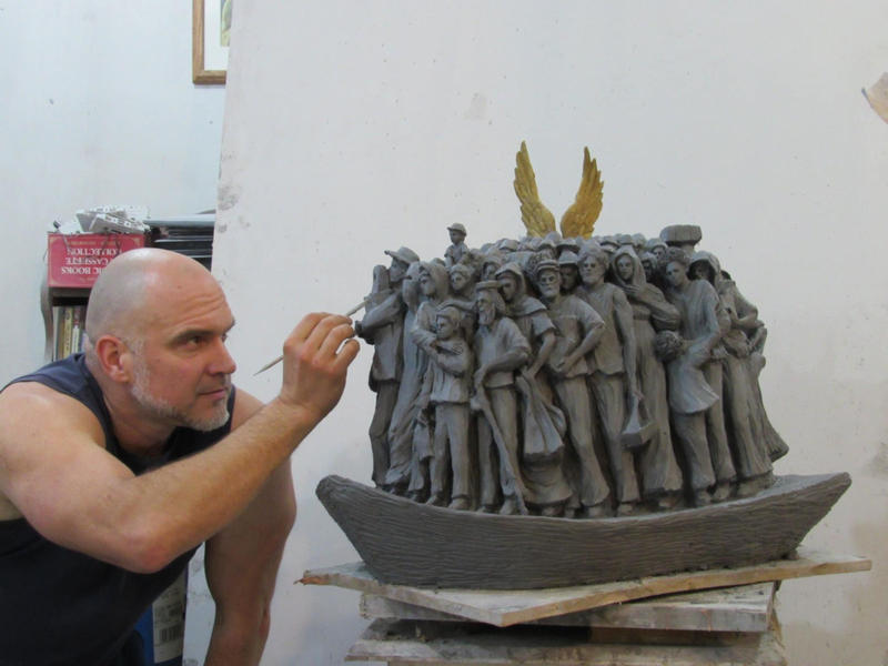 WEB-SCULPTURE-TIMOTHY-SCHMALTZ-ARTIST-07-@Sculpture-BY-Timothy-Schmalz.jpg - Aleteia.org | Español - valores con alma para vivir feliz TIMOTHY SCHMALTZ